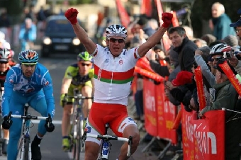 Евгений Гутарович возглавил общий зачет велогонки "Тур Средиземноморья" после двух этапов