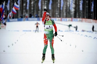 Дарья Домрачева заняла 3-е место в спринте на этапе Кубка мира по биатлону в Контиолахти