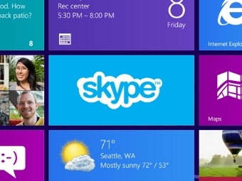 Анонсирован Skype для Windows 8