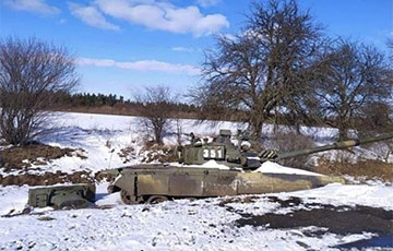 В Сумской области ВСУ «раскрошили» танковую колонну оккупантов