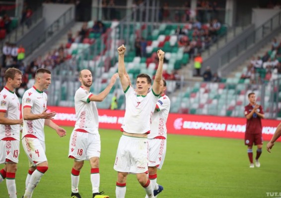Беларусь без проблем переиграла сборную Сан-Марино в стартовом матче Лиги наций