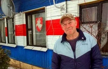 В Полоцком районе задержан хозяин дома, покрашенного в бело-красно-белые цвета