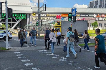 В Минске появились необычные светофоры