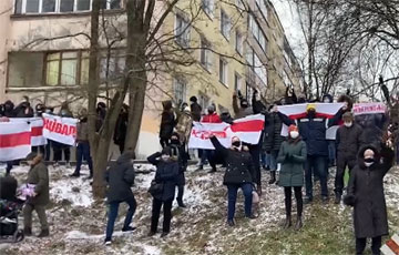 По всему Минску гуляют протестные колонны