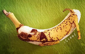 В Южной Корее студент съел банан стоимостью $160 000