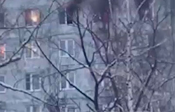 В московском Чертанове отважные парни во время пожара спасли соседку сверху