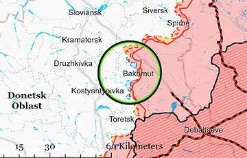 Московитские войска бежали с новых позиций под Бахмутом