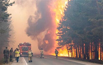 В Московии полыхают мощные пожары