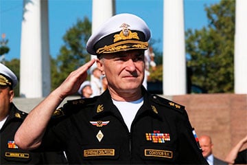 Z-каналы подтвердили снятие с должности командующего Черноморским флотом РФ