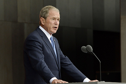 Джордж Буш-младший высказался в защиту свободы прессы