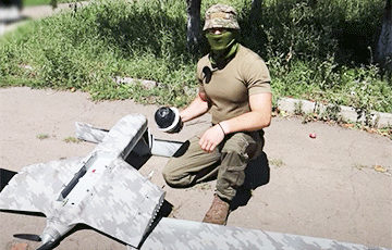 Украинские пограничники впервые посадили новейший московитский дрон «Элерон Т-16»
