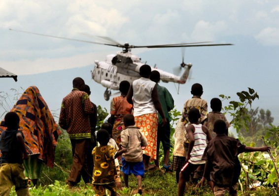 В Конго потерпел аварию вертолет с тремя белорусами на борту