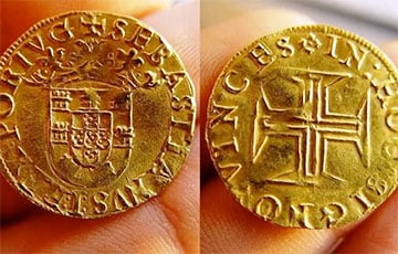 52-летний британец обнаружил уникальную золотую монету
