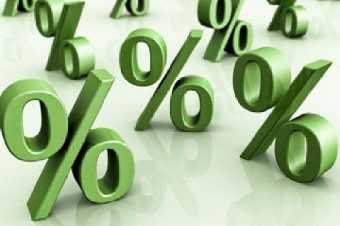 Ставка рефинансирования снижается до 38%