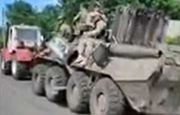 Бойцы отдельной бригады теробороны Днепра затрофеили БТР-80 оккупантов
