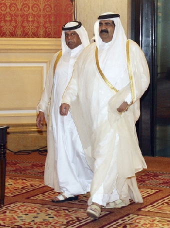 Виктор Лукашенко встретился с эмиром Катара