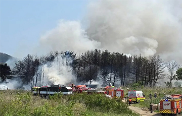 В Южной Корее разбился самолет ВМС