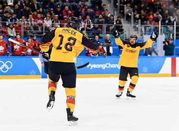 В финале Олимпийского турнира по хоккею сыграют немцы и россияне