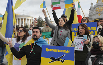 В Киеве иранская диаспора протестовала против помощи Ирана Московии