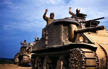 Американские танки «Шерман» вошли в Минск