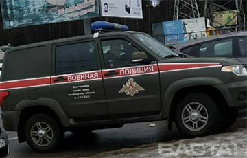 В Минске заметил авто российской военной полиции