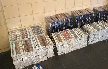Литовские силовики нашли склад контрабандных сигарет на границе с Беларусью