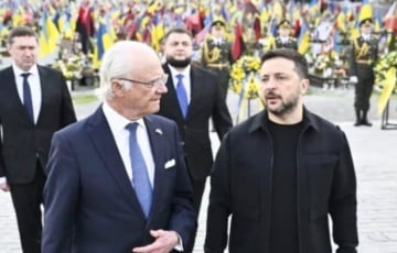 Король Швеции прибыл во Львов