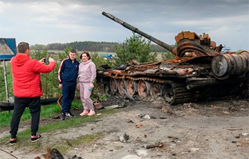 WP: Подбитые московитские танки стали новой украинской достопримечательностью