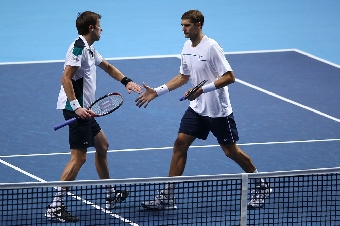 Максим Мирный и Даниэль Нестор вышли в четвертьфинал теннисного турнира в Монако