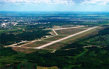 Что происходит на аэродроме около Мозыря, который использовали московитские военные?