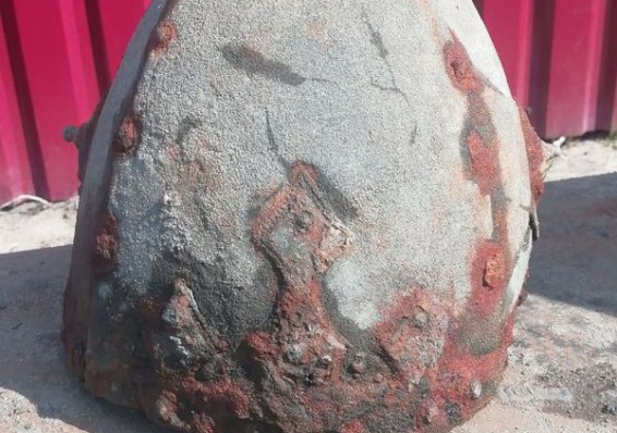 Сенсация в Бобруйске – на берегу Березины нашли тысячелетний шлем