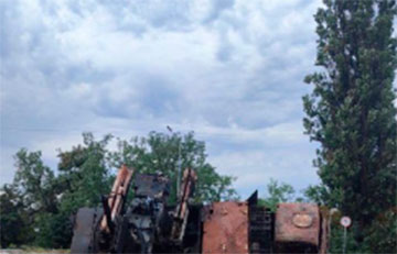 Украинские добровольцы уничтожили московитскую систему ПВО в районе Олешек под Херсоном