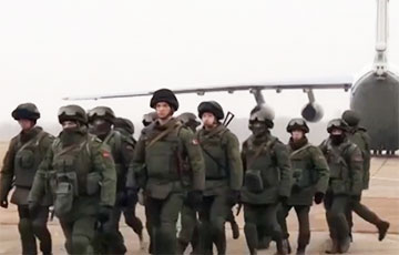 Появилось первое видео с белорусскими солдатами на казахстанской земле