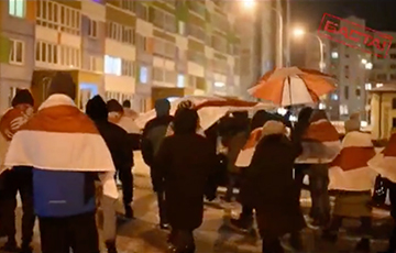 Протест в Минске набирает обороты