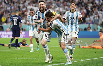 ЧМ-2022: Аргентина ведет в счете после первого тайма