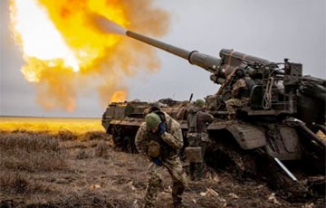 Украинские артиллеристы под Марьинкой уничтожили бронегруппу московитов