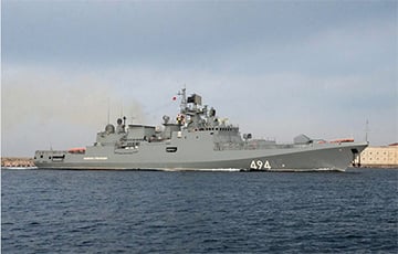 Московитский фрегат «Адмирал Григорович» опозорился в Ла-Манше