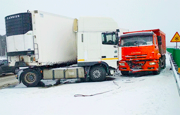 Каким выдался первый день зимы для белорусских водителей