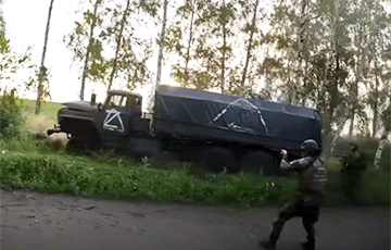 Московитский «Урал» попал в засаду, организованную чеченскими добровольцами