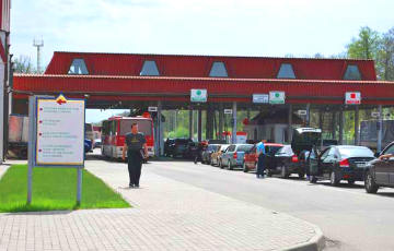 На границе с Литвой приостановили оформление автомобилей