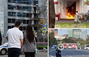 «Падаем в пропасть!»: Московию охватила паника из-за атак БПЛА по Москве и массовых поджогов военкоматов