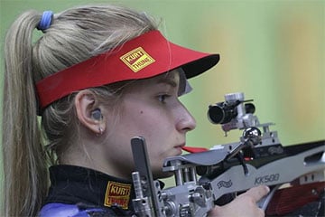 Беларуска Дарья Чуприс выиграла золото юниорского Кубка мира по пулевой стрельбе