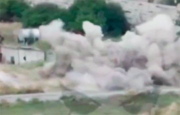 Московитские оккупанты подорвались на своих минах: видеофакт