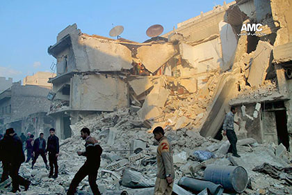 Число погибших при бомбежках Алеппо достигло 135 человек