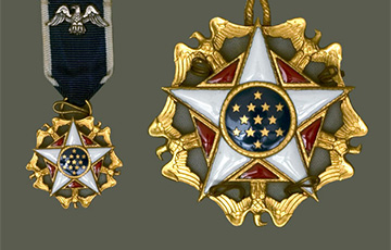 Зеленского наградили медалью Свободы Рональда Рейгана