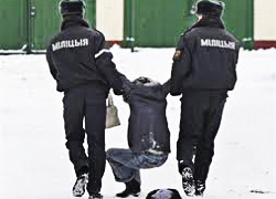 Минская милиция берет заложников (Фото)