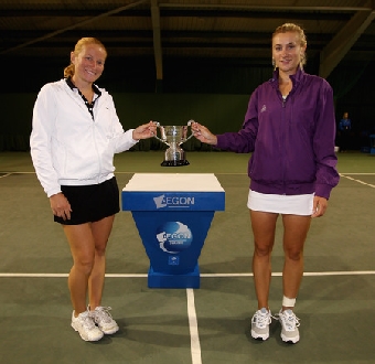 Белоруска Ольга Говорцова выиграла теннисный турнир в парном разряде в Страсбурге