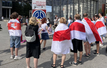 В Берлине прошла акция к 5-летию протестов в Беларуси