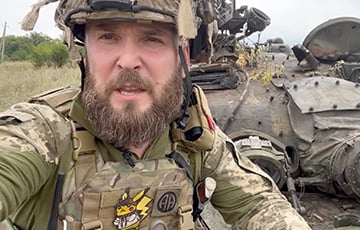 Украинские десантники захватили «парадный» танк оккупантов