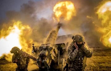 Московитский оккупант «взлетел» от успешной работы артиллерии ВСУ